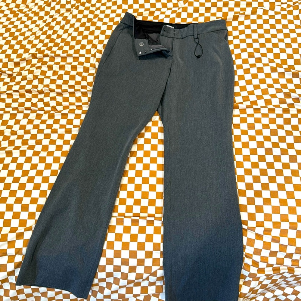 dark grey Express slacks